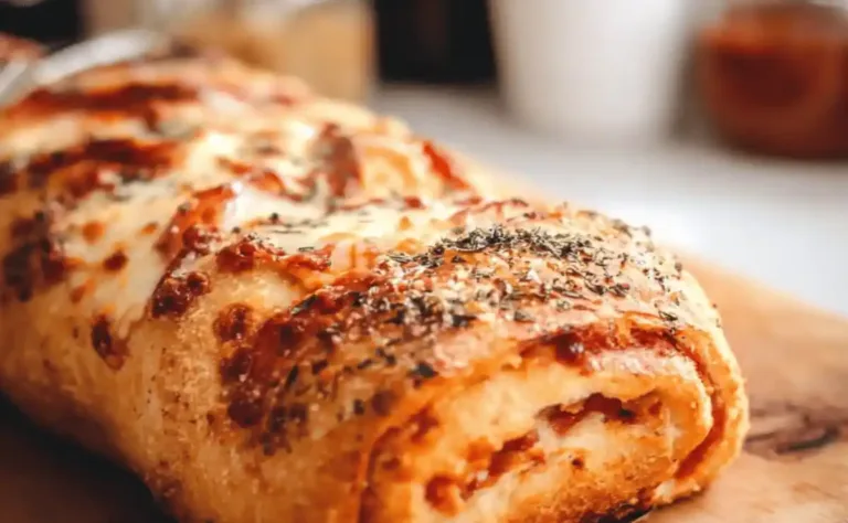 Spicy Stuffed Pizza Bread