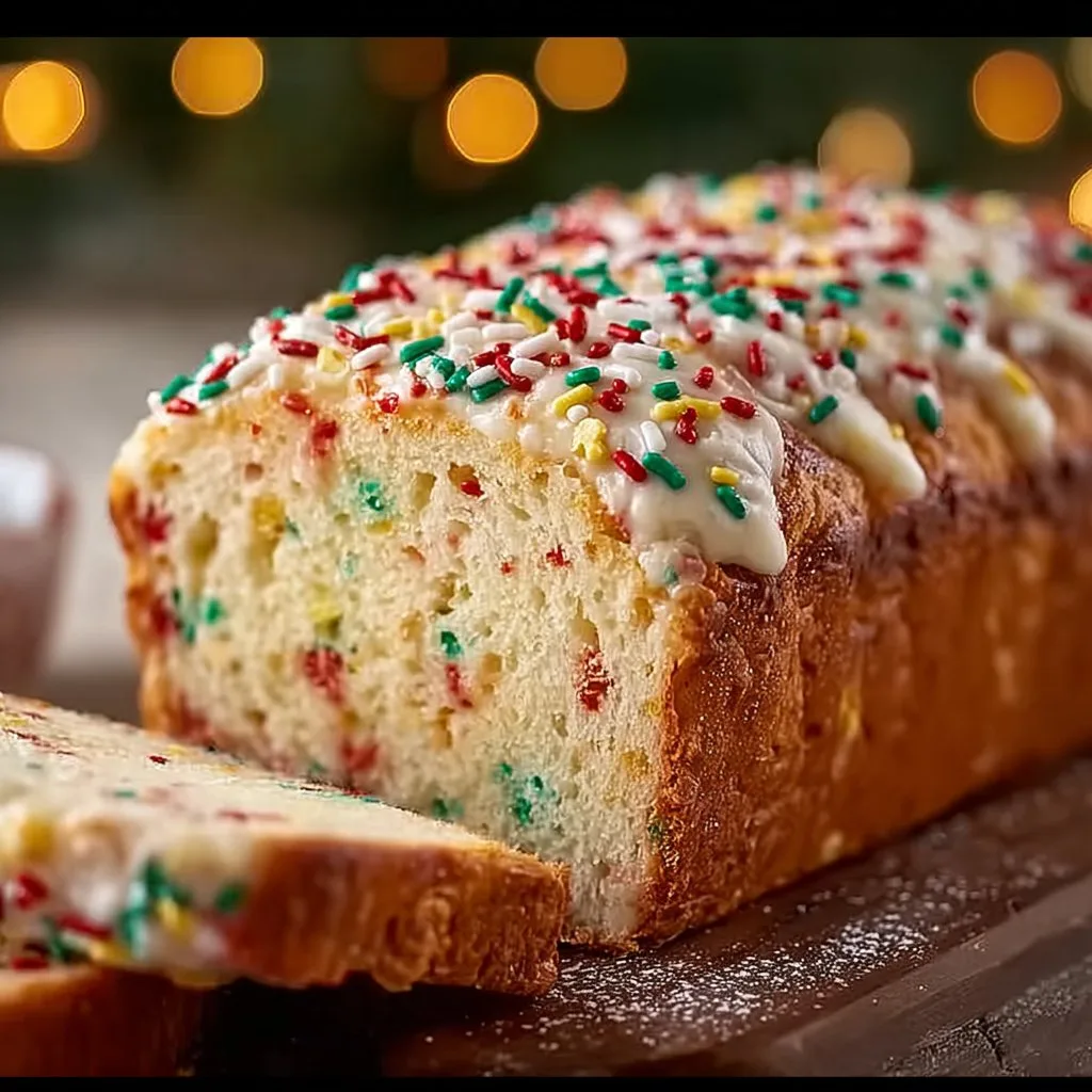 Festive Christmas Sprinkle Buttermilk Bread Everyone Will Love