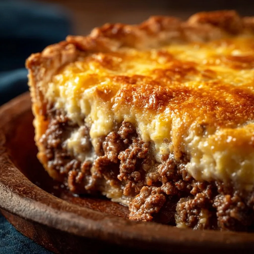 Cheesy Beef Pie