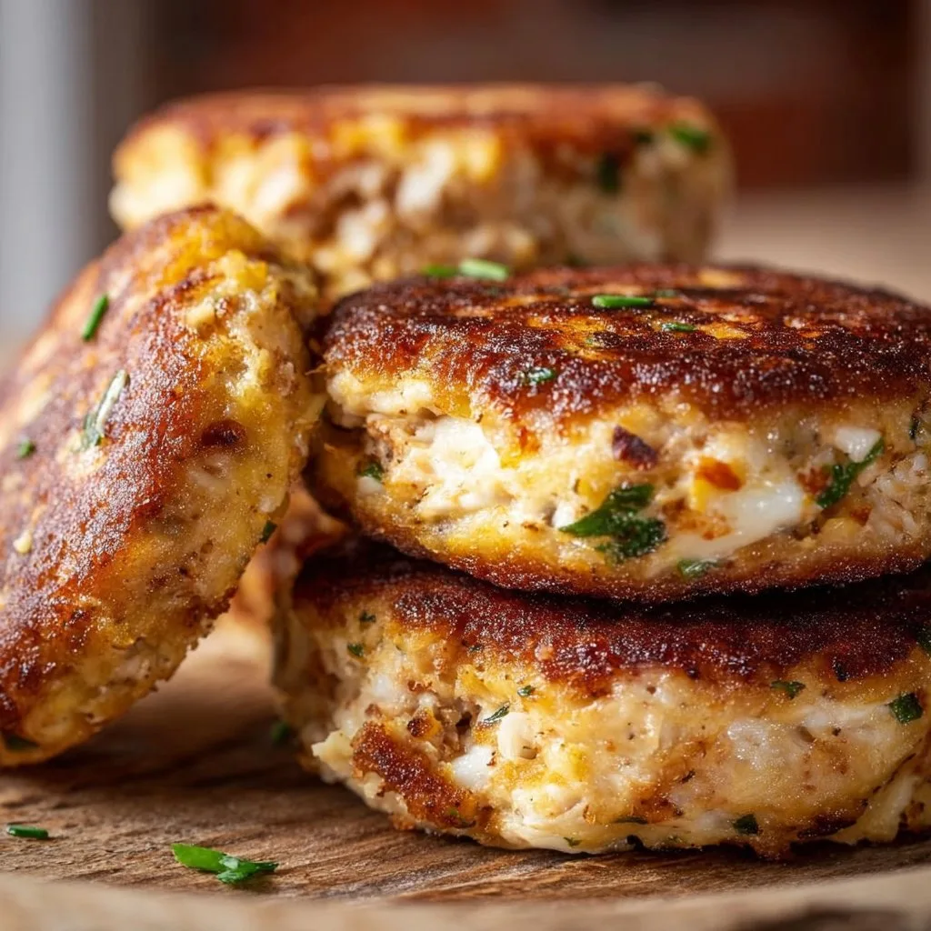 Tuna Melt Patties Recipe