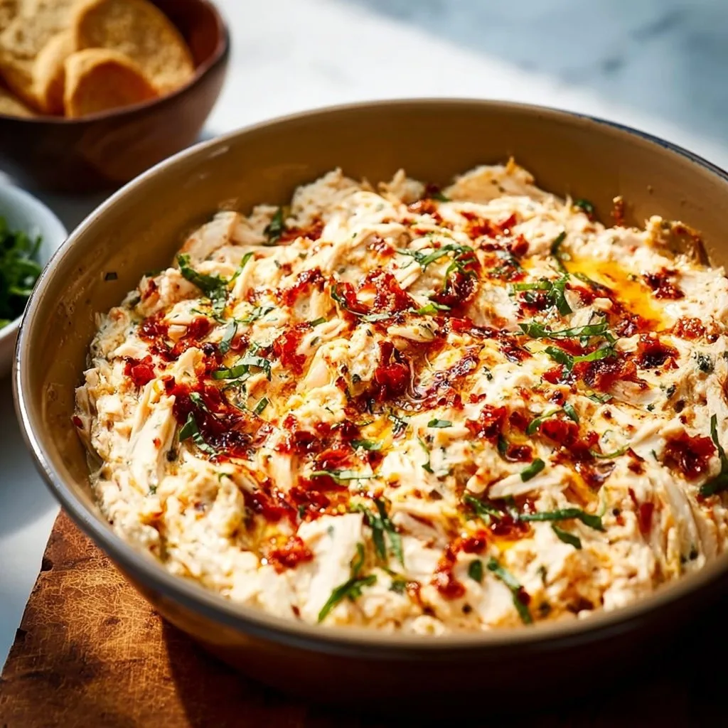Lightened Marry Me Chicken Dip