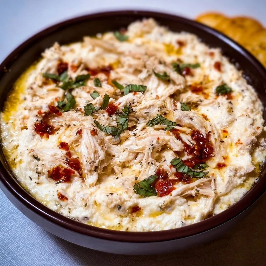 Lightened Marry Me Chicken Dip