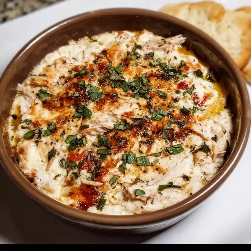 Lightened Marry Me Chicken Dip