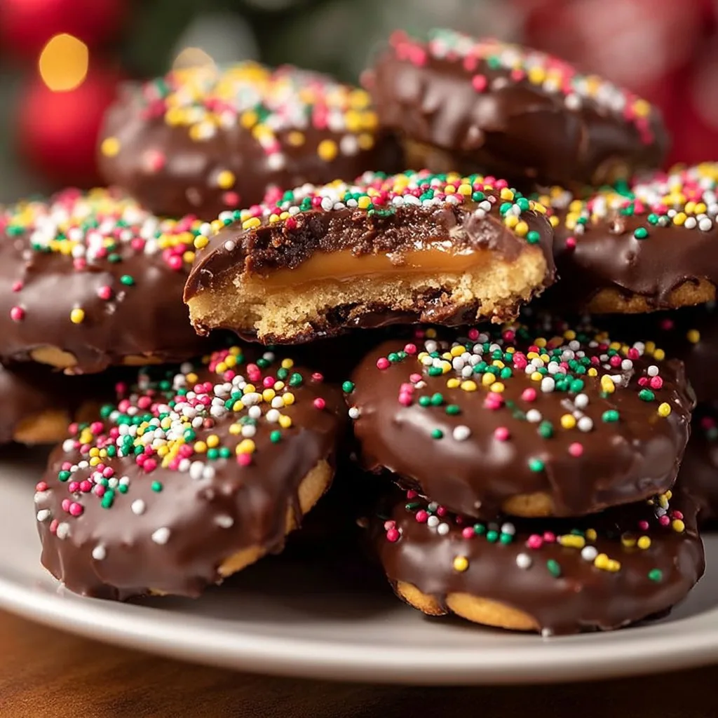 Reese Cup Ritz Cracker Cookies