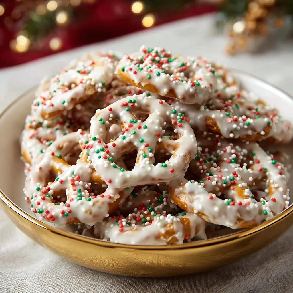 White Chocolate Pretzels