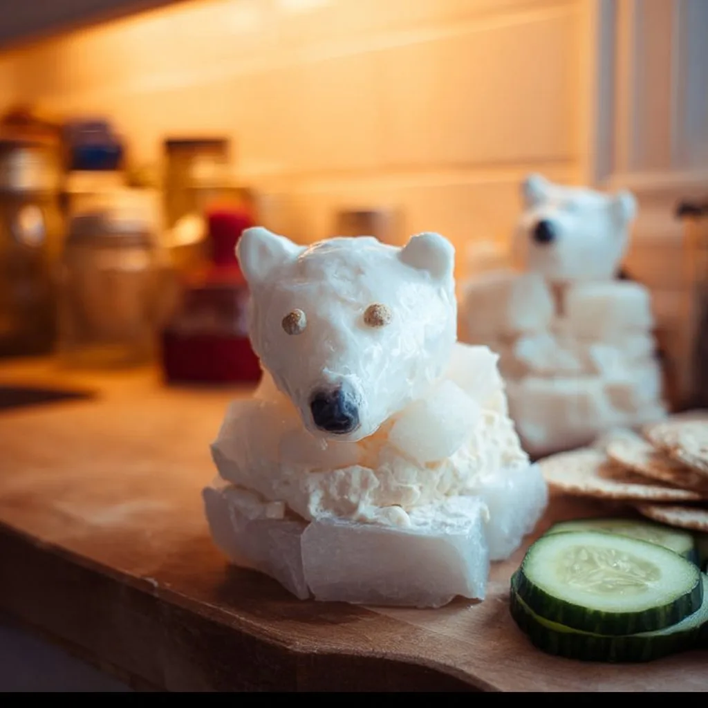 Polar Bear Iceberg Stacks