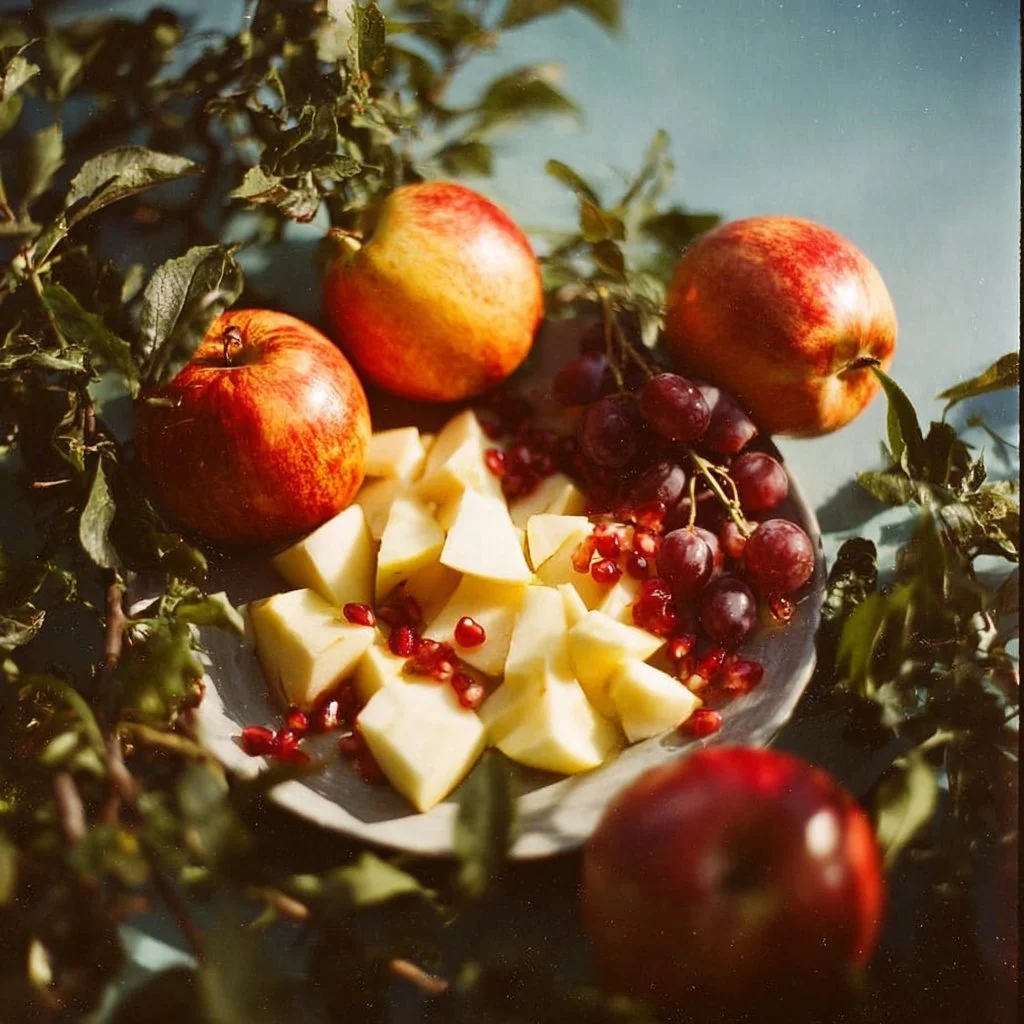 Apple Orchard Fruit Board showcasing a variety of fresh apples and their uses