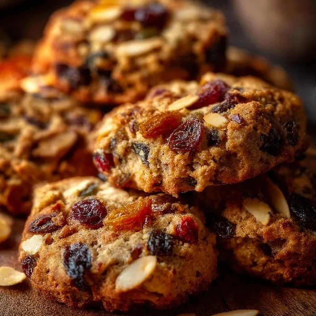 Christmas Fruitcake Cookies