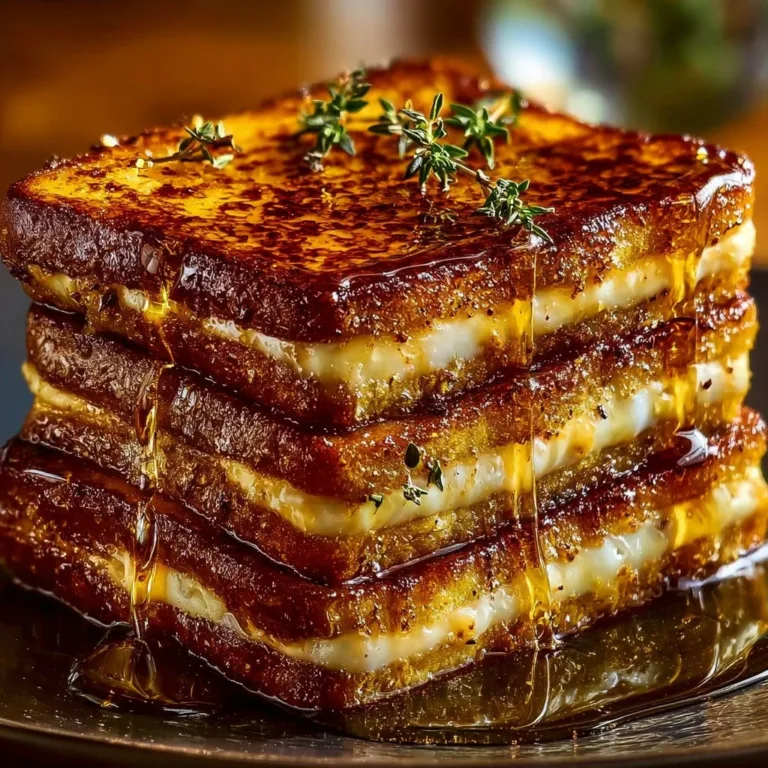 Delicious Crème Brûlée French Toast served with fresh berries and syrup