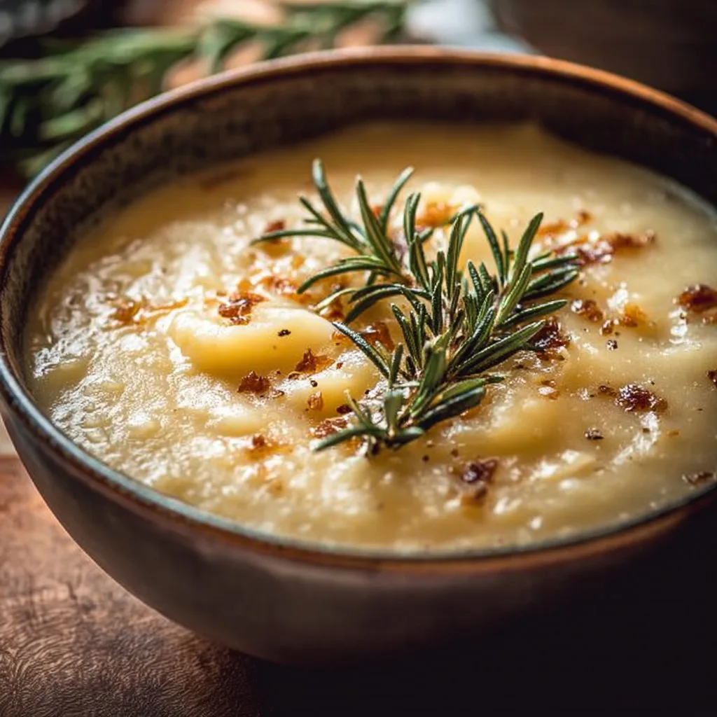 Slow Cooker Rosemary-Potato Soup