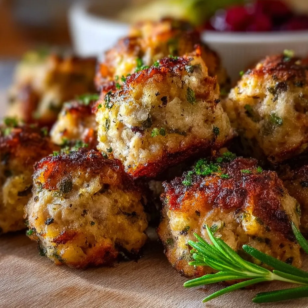Turkey Stuffing Balls