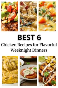 Delicious and easy chicken recipes for flavorful weeknight dinners
