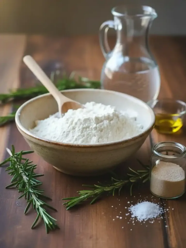 Parmesan Garlic Artisan Bread ingredients