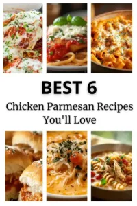 Delicious Chicken Parmesan recipe with cheese and marinara sauce