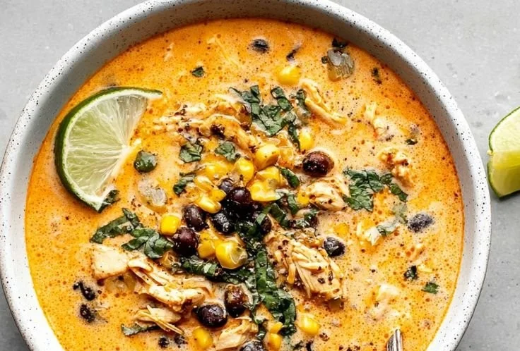 Chicken Poblano Soup