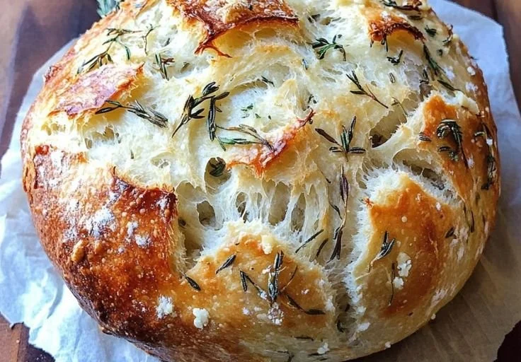 Parmesan Garlic Artisan Bread
