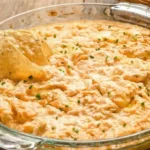 Healthy Greek Yogurt Buffalo Chicken Dip without cream cheese