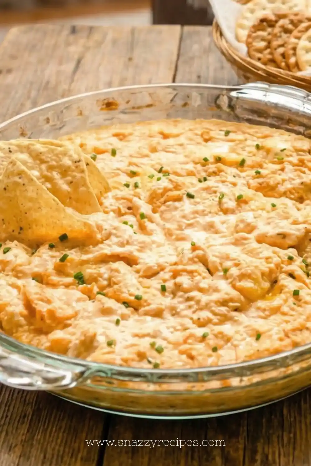 Healthy Greek Yogurt Buffalo Chicken Dip without cream cheese