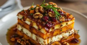 Potato Butternut Squash Carrot Lasagna