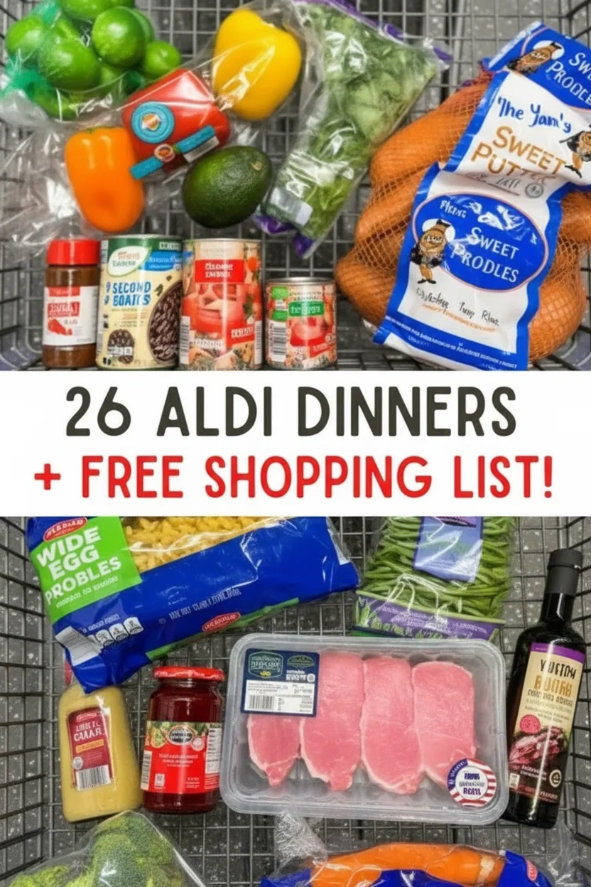 Delicious ALDI dinner ideas for fall and winter meals