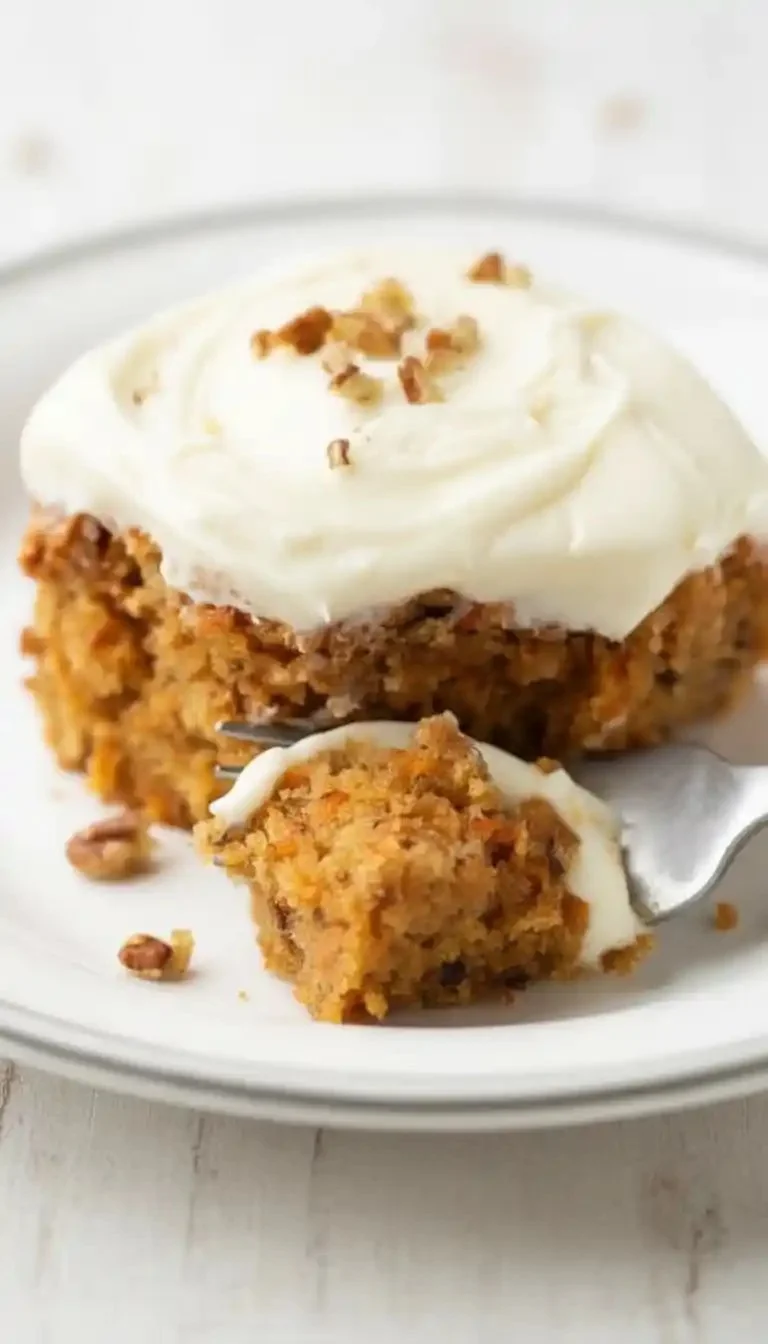 Easy Carrot Cake with Cream Cheese Frosting